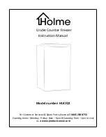 Предварительный просмотр 1 страницы Holme HUCFZ2 Instruction Manual