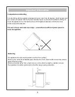 Предварительный просмотр 5 страницы Holme HUCFZ2 Instruction Manual