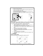 Предварительный просмотр 16 страницы Holme HWM51000 Instruction Manual