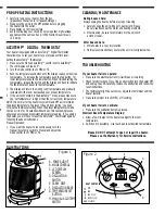 Preview for 3 page of Holmes 90 Oscillating AccuTempTM Heater HFH595-CN Owner'S Manual