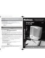 Holmes HAP115 Owner'S Manual preview