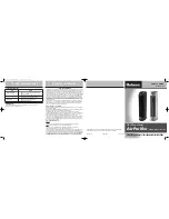 Предварительный просмотр 1 страницы Holmes HAP424 series Owner'S Manual