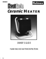 Preview for 1 page of Holmes HeatSafe HS4600 Owner'S Manual