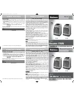 Holmes HFH5606 Owner'S Manual preview