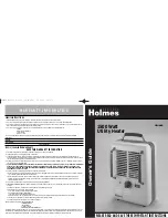 Preview for 1 page of Holmes HFH680 Owner'S Manual