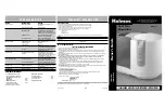 Holmes HM1850 Owner'S Manual preview