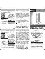 Holmes HOH3000 Owner'S Manual preview