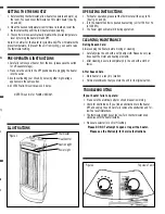 Предварительный просмотр 3 страницы Holmes HQH305 Owner'S Manual