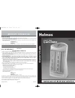 Holmes HQH309A Owner'S Manual preview