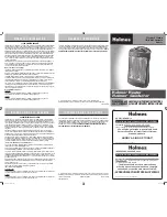 Holmes HQH341 Product Manual preview