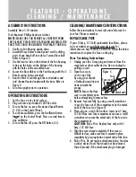 Предварительный просмотр 4 страницы Holmes HTF3110A Owner'S Manual