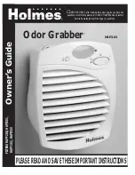 Holmes Odor Grabber HAP201 Owner'S Manual preview