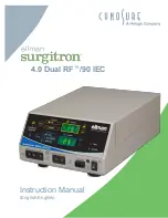 Предварительный просмотр 1 страницы Hologic CYNOSURE ELLMAN SURGITRON 4.0 Dual RF/90 IEC Instruction Manual