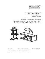 Hologic DISCOVERY A Technical Manual предпросмотр