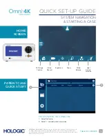 Preview for 15 page of Hologic Omni 4K Quick Setup Manual