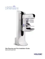 Hologic selenia dimensions Site Planning & Installation Manual предпросмотр