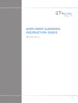 Hologic SUPERSONIC IMAGINE AIXPLORER MultiWave Cleaning Instruction Manual предпросмотр