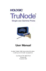 Предварительный просмотр 1 страницы Hologic TruNode S-10 User Manual