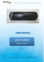 HOLOOR DOE TUNER User Manual preview