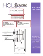 HOLOVISION Viking E-10 Installation Instructions Manual предпросмотр