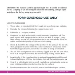 Preview for 6 page of Holstein Housewares HF-09010B Manual