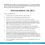 Preview for 6 page of Holstein Housewares HM-09107 Manual