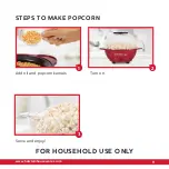 Preview for 11 page of Holstein Housewares HU-09009R-M Manual