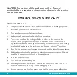 Preview for 6 page of Holstein Housewares HU-09011 Manual