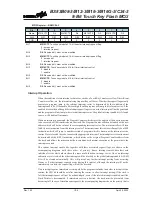 Предварительный просмотр 104 страницы Holtek BS83B08-3 Manual