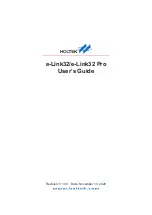 Holtek e-Link32 User Manual предпросмотр