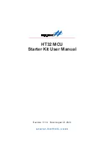 Предварительный просмотр 1 страницы Holtek HT32 MCU User Manual