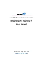 Предварительный просмотр 1 страницы Holtek HT32F50231 User Manual