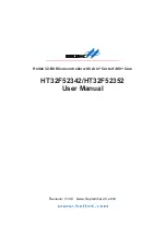 Holtek HT32F52342 User Manual предпросмотр