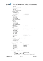 Preview for 14 page of Holtek HT66FV1 0 Series Application Manualline