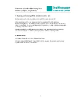 Preview for 8 page of holthausen elektronik GmbH ESW-Compact-Alu User Manual