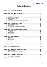 Preview for 3 page of Holux GM-305 Explorer User Manual