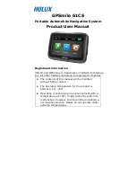 Holux GPSmile 61CS User Manual preview