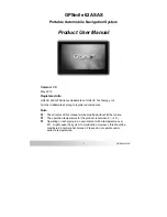 Preview for 1 page of Holux GPSmile 62ASAS Product User Manual