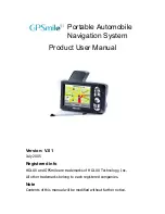 Holux GPSmile51 Product User Manual предпросмотр