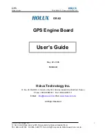 Holux GR-82 User Manual preview