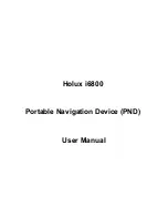 Preview for 1 page of Holux I6800 User Manual