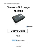 Preview for 1 page of Holux M-1000C - User Manual