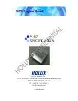 Holux M-87 - Specification preview