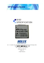 Holux M-90 SPECIFICATION V1.2 Specification preview