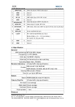 Preview for 6 page of Holux M-90 SPECIFICATION V1.2 Specification