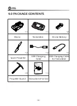 Предварительный просмотр 11 страницы Holy Stone HS175 Instructions For Use Manual