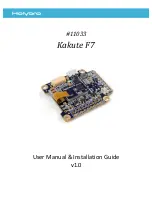 Preview for 1 page of Holybro 11033 User Manual & Installation Manual