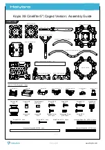 Holybro Kopis X8 Cinelifter 5" Assembly Manual preview