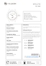 Preview for 1 page of HOLZKERN Satellites 42 mm Quick Start Manual