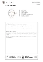 Preview for 2 page of HOLZKERN Wind Rose Instructions Manual